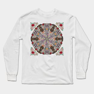 Mandala Elephants Long Sleeve T-Shirt